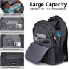 image:imageKROSIAS Backpack for Men and Women School Backpacks for Teens Boys 156 inch Computer Laptop Bag Waterproof College Back Pack with Charger for Work Business Travel Black