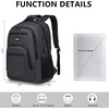 image:imageKROSIAS Backpack for Men and Women School Backpacks for Teens Boys 156 inch Computer Laptop Bag Waterproof College Back Pack with Charger for Work Business Travel Black