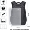 image:imageKROSIAS School Backpack for Men and Women College Bookbag for Teens Boys Students 156 inch Large Laptop Bag with USB Port for Work Business Travel Black