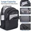image:imageKROSIAS School Backpack for Men and Women College Bookbag for Teens Boys Students 156 inch Large Laptop Bag with USB Port for Work Business Travel Black