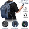 image:imageKROSIAS School Backpack for Men and Women College Bookbag for Teens Boys Students 156 inch Large Laptop Bag with USB Port for Work Business Travel Blue