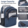 image:imageKROSIAS School Backpack for Men and Women College Bookbag for Teens Boys Students 156 inch Large Laptop Bag with USB Port for Work Business Travel Blue