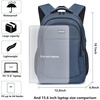 image:imageKROSIAS School Backpack for Men and Women College Bookbag for Teens Boys Students 156 inch Large Laptop Bag with USB Port for Work Business Travel Blue