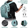image:imageKROSIAS School Backpack for Men and Women College Bookbag for Teens Boys Students 156 inch Large Laptop Bag with USB Port for Work Business Travel Green