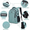 image:imageKROSIAS School Backpack for Men and Women College Bookbag for Teens Boys Students 156 inch Large Laptop Bag with USB Port for Work Business Travel Green
