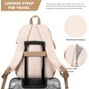 image:imageKROSIAS School Backpack for Teens Girls Cute Student Bookbag Large 156 Inch Laptop Bag Aesthetic College Backpacks for Women High School Travel Khaki BeigeBeige Khaki