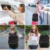 image:imageKROSIAS Travel Backpack for Women Carry On Backpack for Airplanes Flight Approved Waterproof Large Weekender Overnight Bag Fit 184 Inch Laptop with USB Charging Port Black