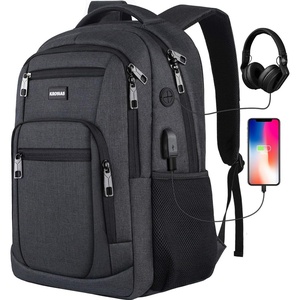 image:imageKROSIAS Backpack for Men and Women School Backpacks for Teens Boys 156 inch Computer Laptop Bag Waterproof College Back Pack with Charger for Work Business Travel Black