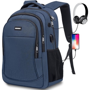 image:imageKROSIAS School Backpack for Men and Women College Bookbag for Teens Boys Students 156 inch Large Laptop Bag with USB Port for Work Business Travel Blue